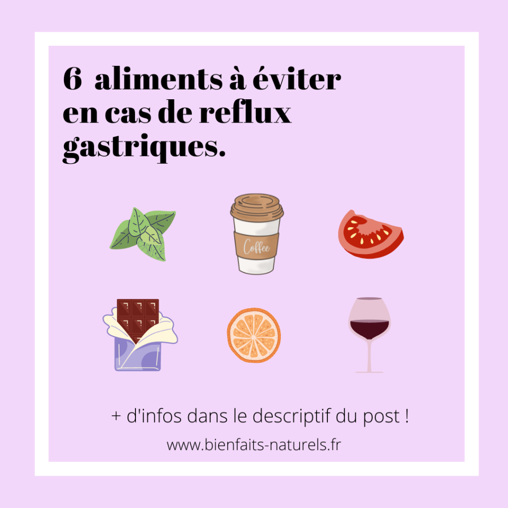 6 aliments à éviter en cas de reflux gastrique