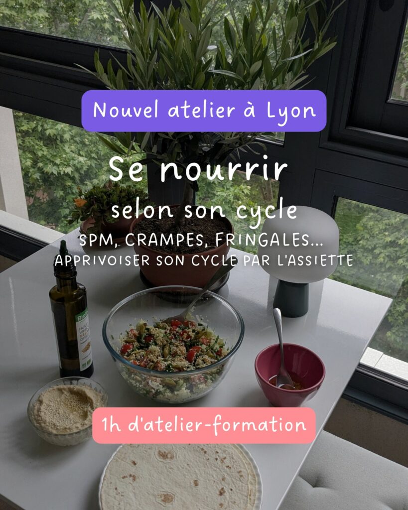 Atelier à Lyon autour des plantes et de l'alimentation pour les femmes